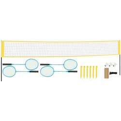 Set pentru badminton  VidaXL 93745 (Yellow/Black)