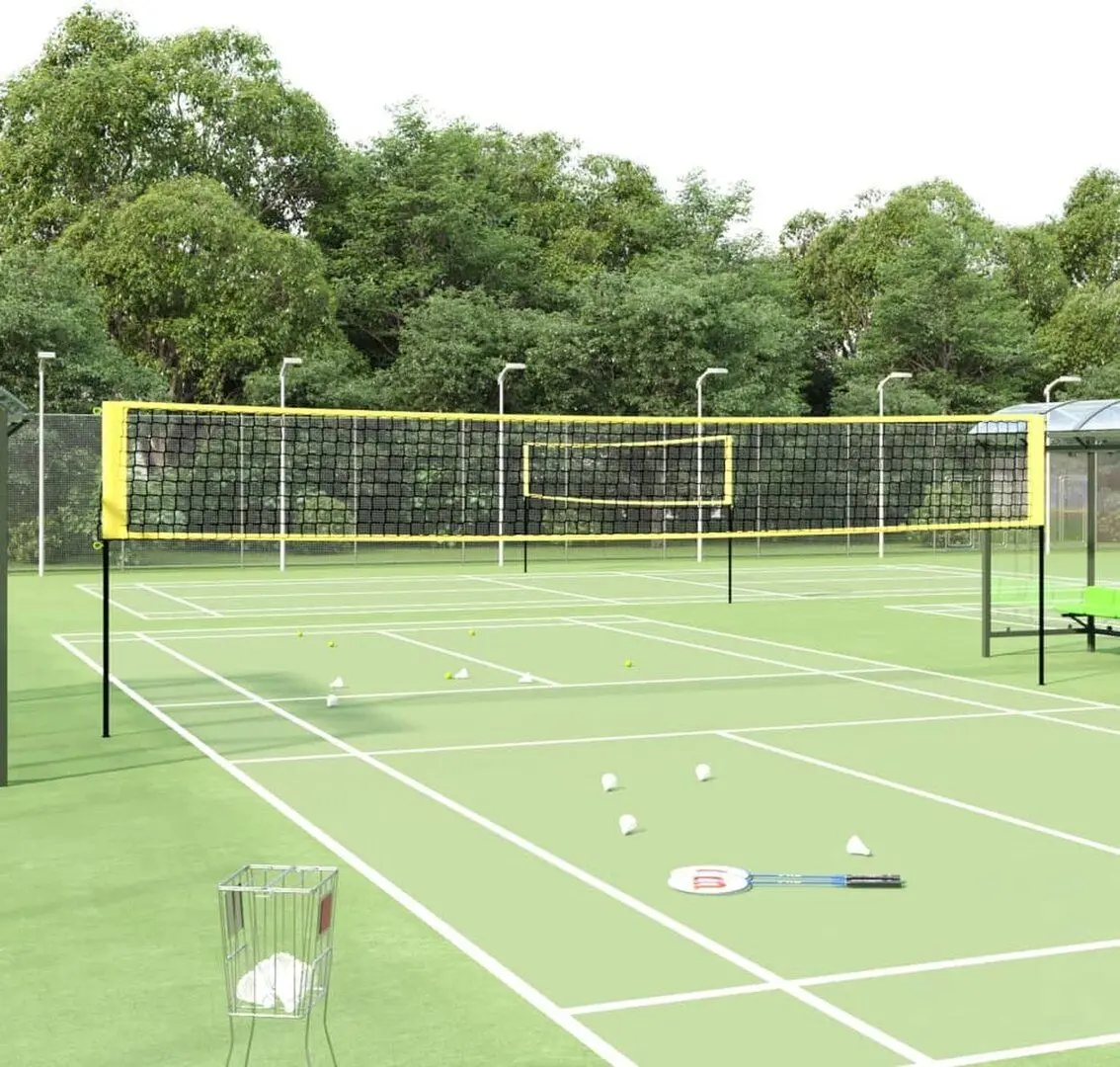 Set pentru badminton  VidaXL 93745 (Yellow/Black)