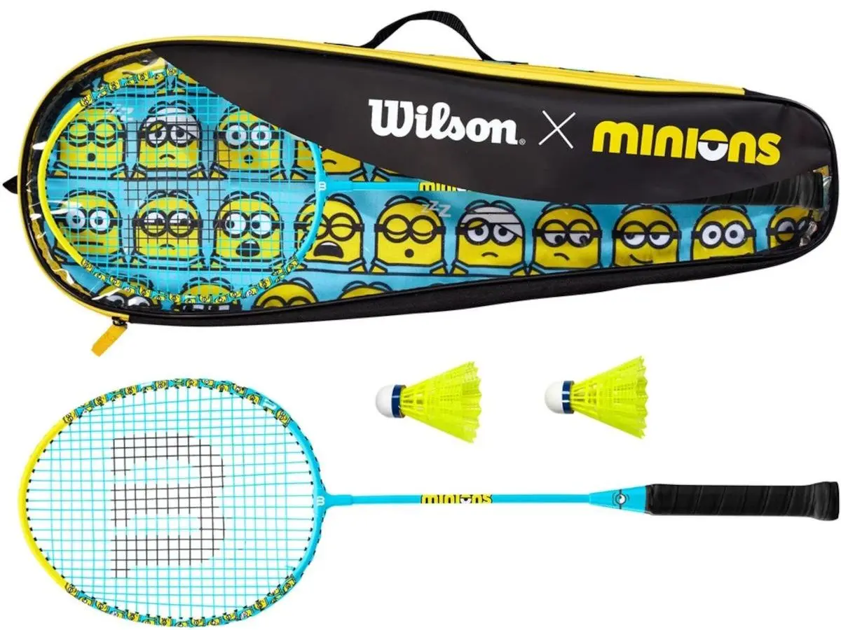 Набор для бадминтона Wilson Minions Junior (Light Blue/Black) - 4