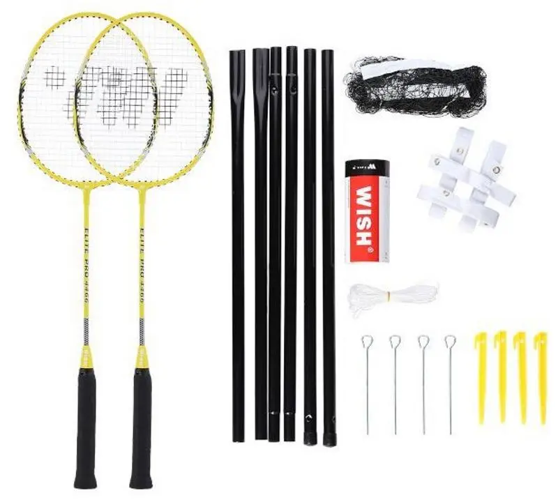 Set de badminton Wish Alumtec 4466 (Yellow)