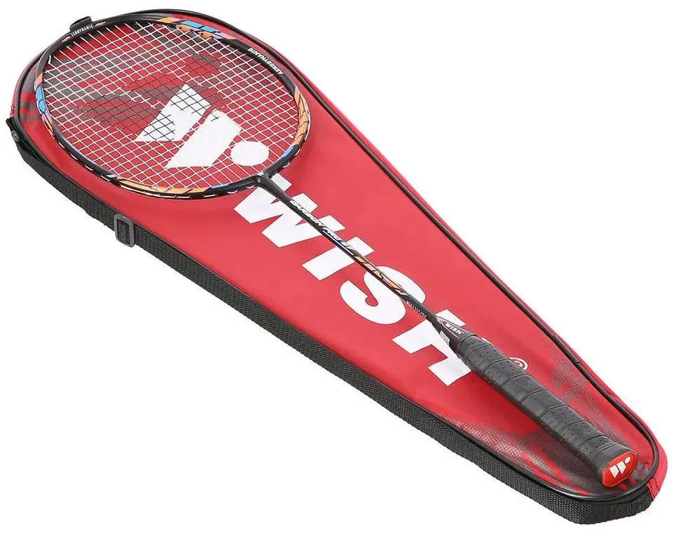 Paletă de badminton Wish Carbon Pro 67 (Black)