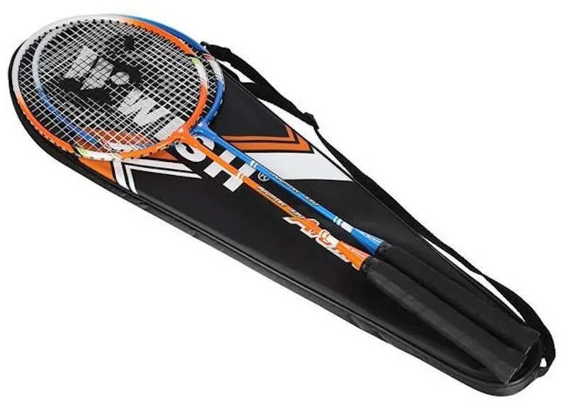 Ракетки для бадминтона Wish Alumtec 330K (Blue/Orange) - 6