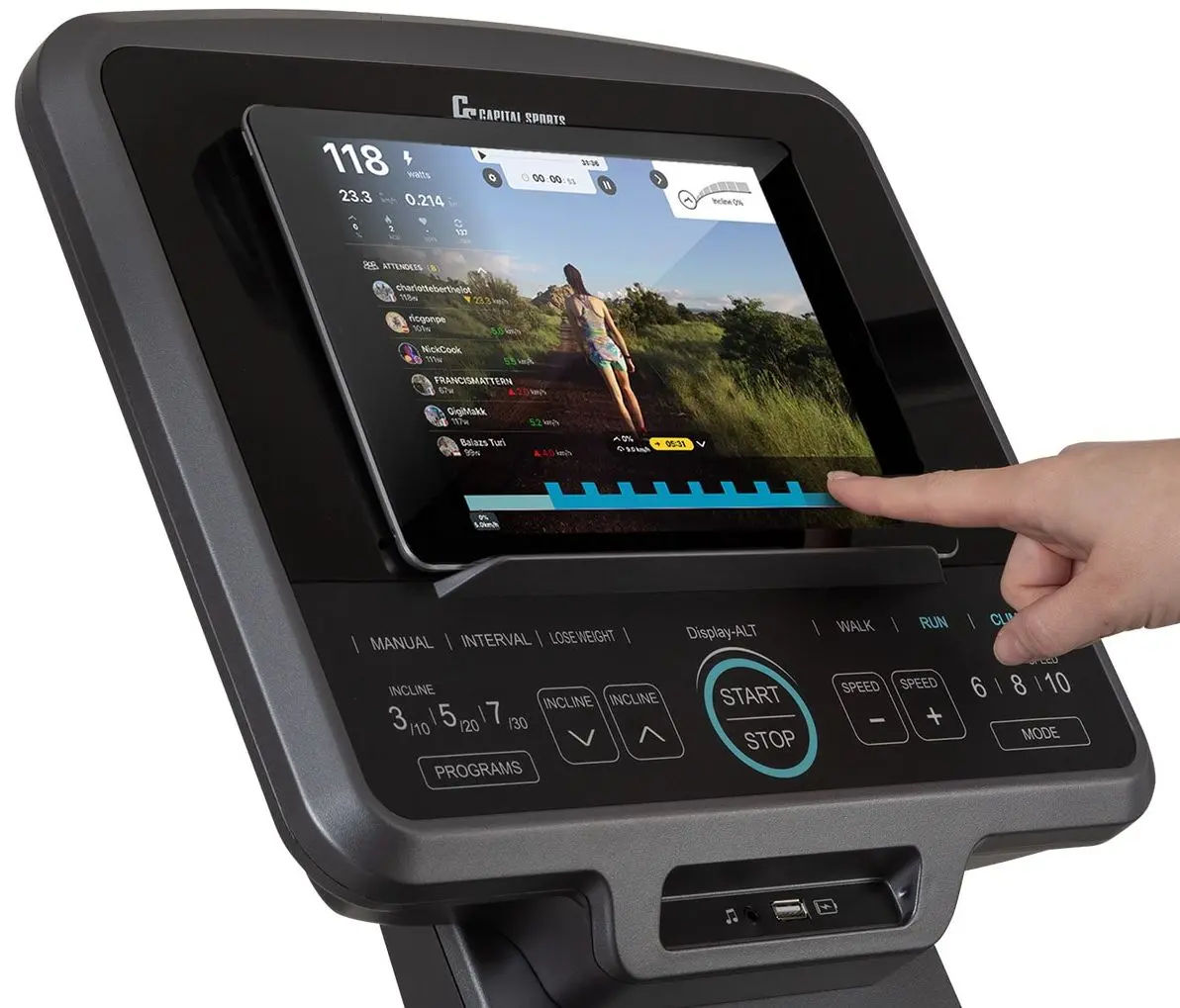 Беговая дорожка Capital Sports Challenger (Black)