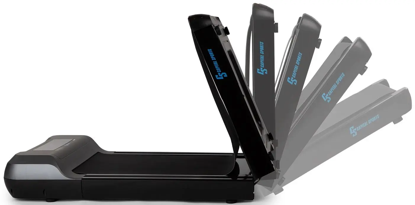 Banda de alergare Capital Sports Compact Space (Black)