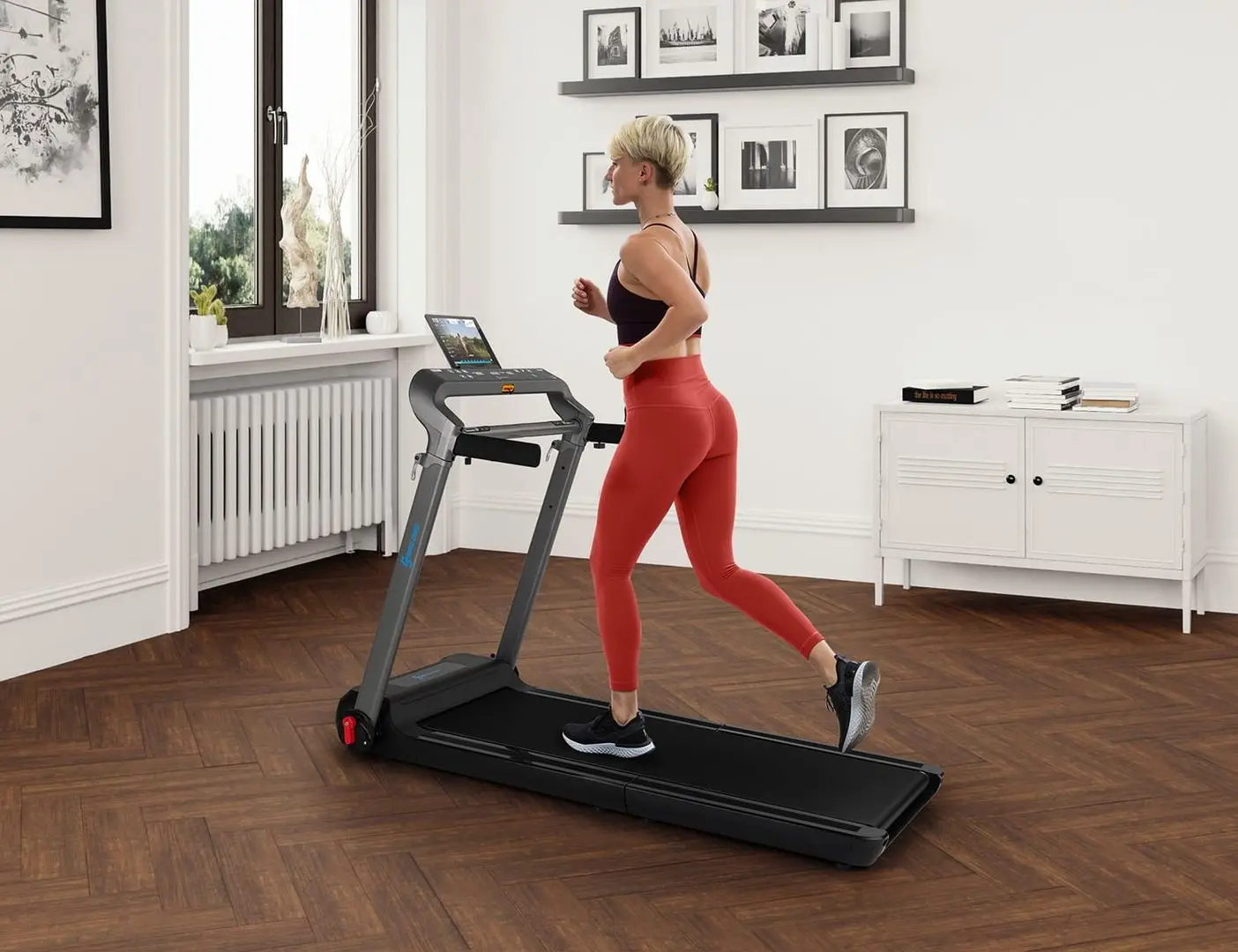 Banda de alergare Capital Sports Compact Space X (Black)