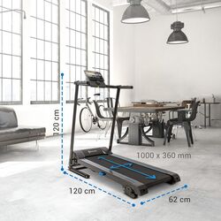 Беговая дорожка Capital Sports Pacemaker F60 (Black) Thumb