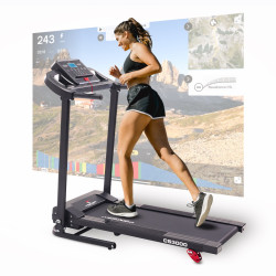 Banda de alergare Christopeit Sport CS 3000 (Black) Thumb