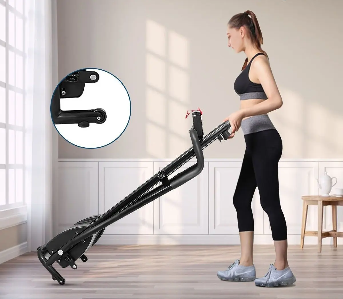 Беговая дорожка Costway SP36162DE (Black) - 5