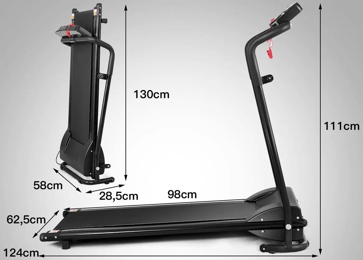 Беговая дорожка Costway SP36162DE (Black) - 2