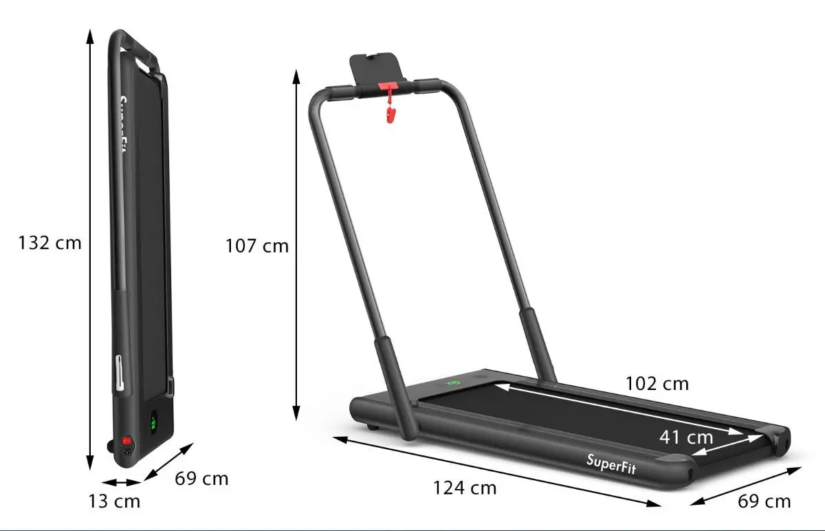 Banda de alergare Costway SP37513DE-BK (Black)