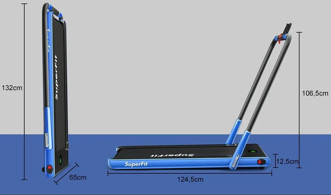 Banda de alergare Costway SP37513DE-NY (Navy)