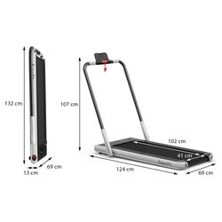 Banda de alergare Costway SP37513DE-SL (Silver) Thumb