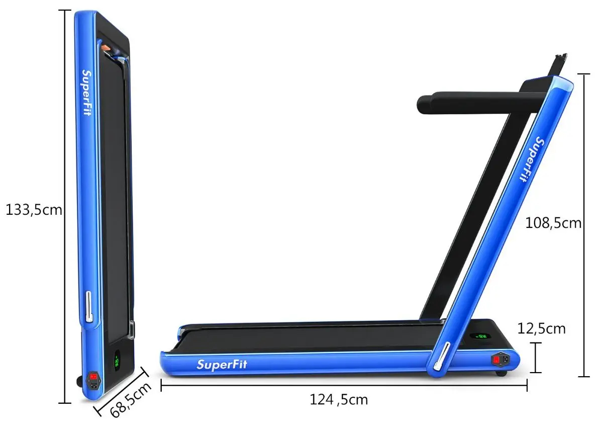 Banda de alergare Costway SP37514DE-NY (Navy)