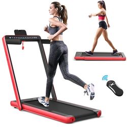 Беговая дорожка Costway SP37522DE-RE (Red) Thumb