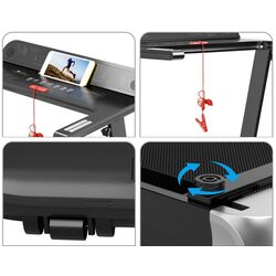 Banda de alergare Costway SP37681DE-RE (Black/Red) Thumb