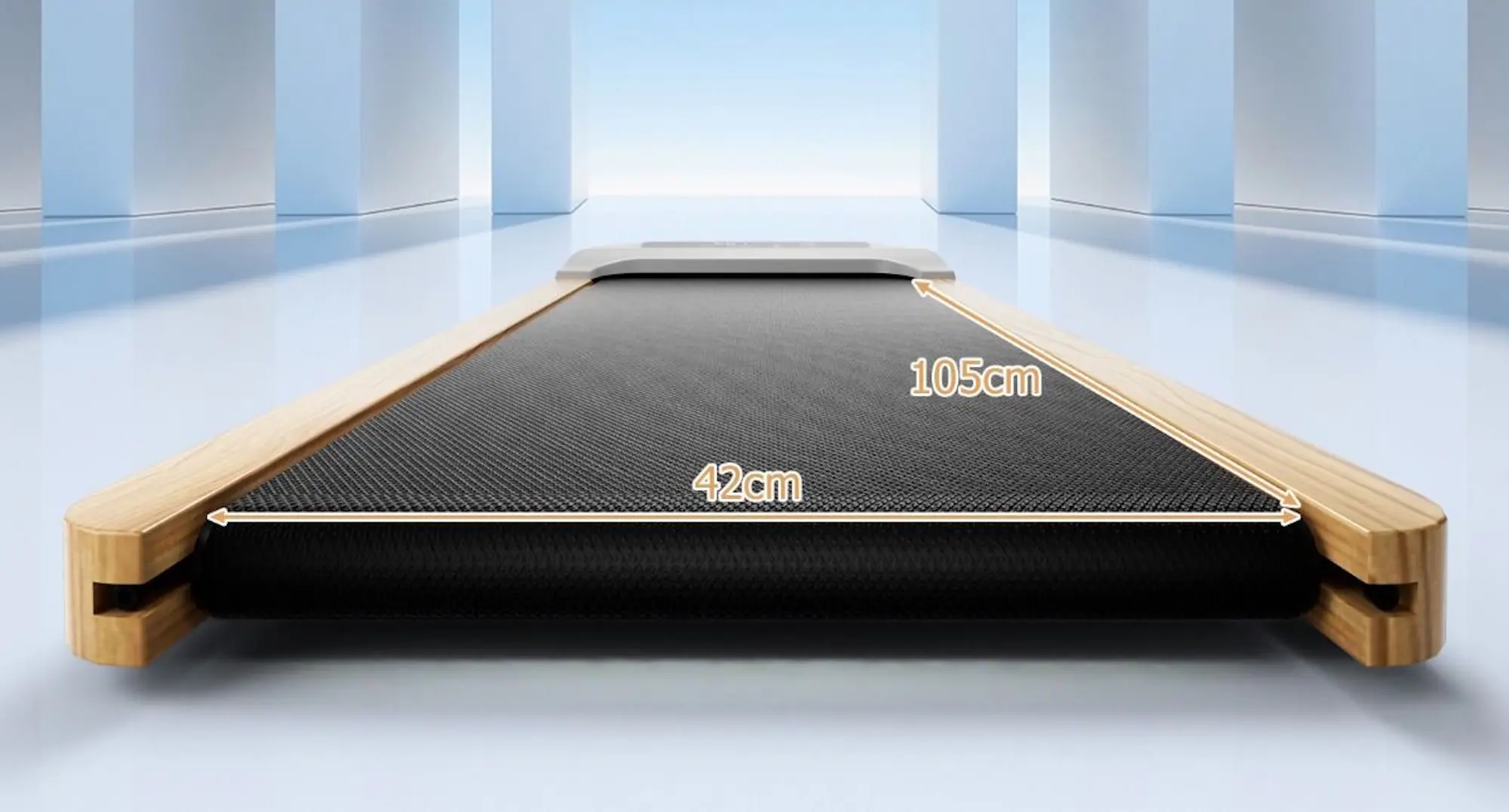 Беговая дорожка Costway SP38090DE-GR (Grey/Wood)