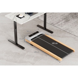 Беговая дорожка Costway SP38090DE-GR (Grey/Wood) Thumb