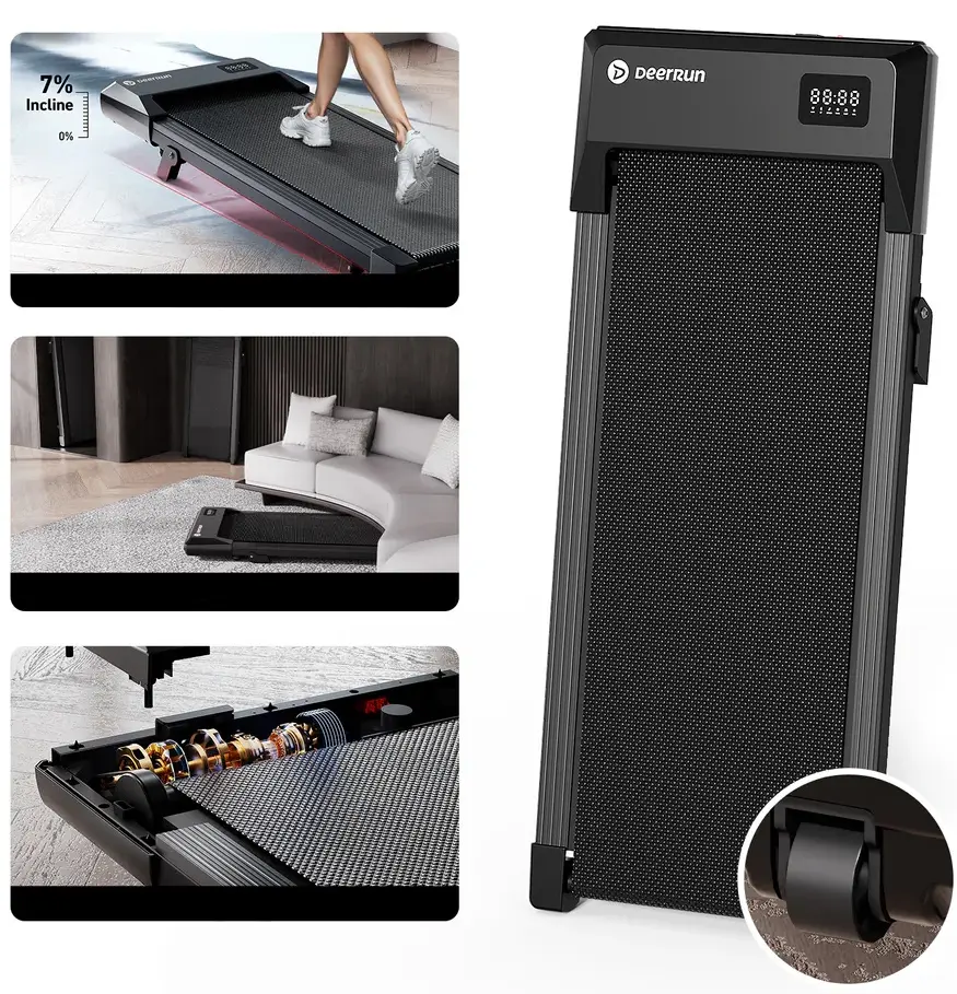 Беговая дорожка DeerRun Q2 Urban (Black) - 7