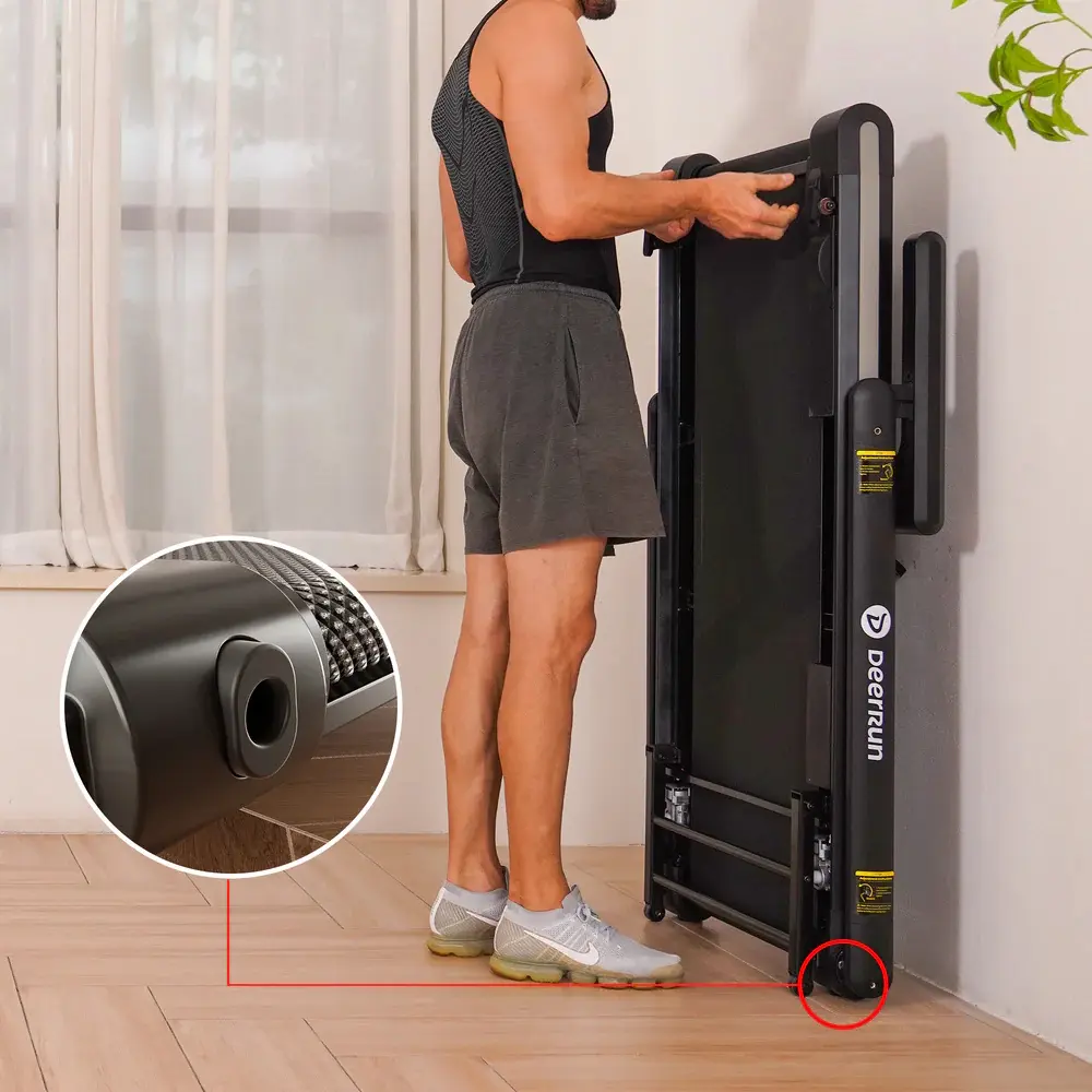 Banda de alergare DeerRun X20 (Black) - 13