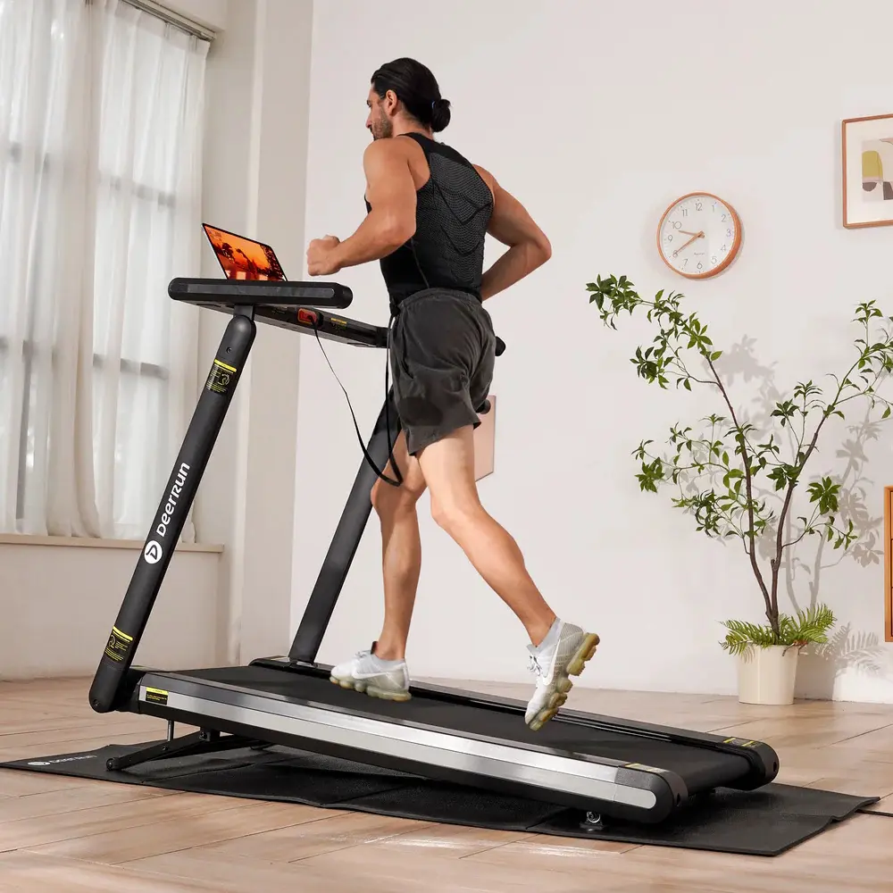 Banda de alergare DeerRun X20 (Black) - 5