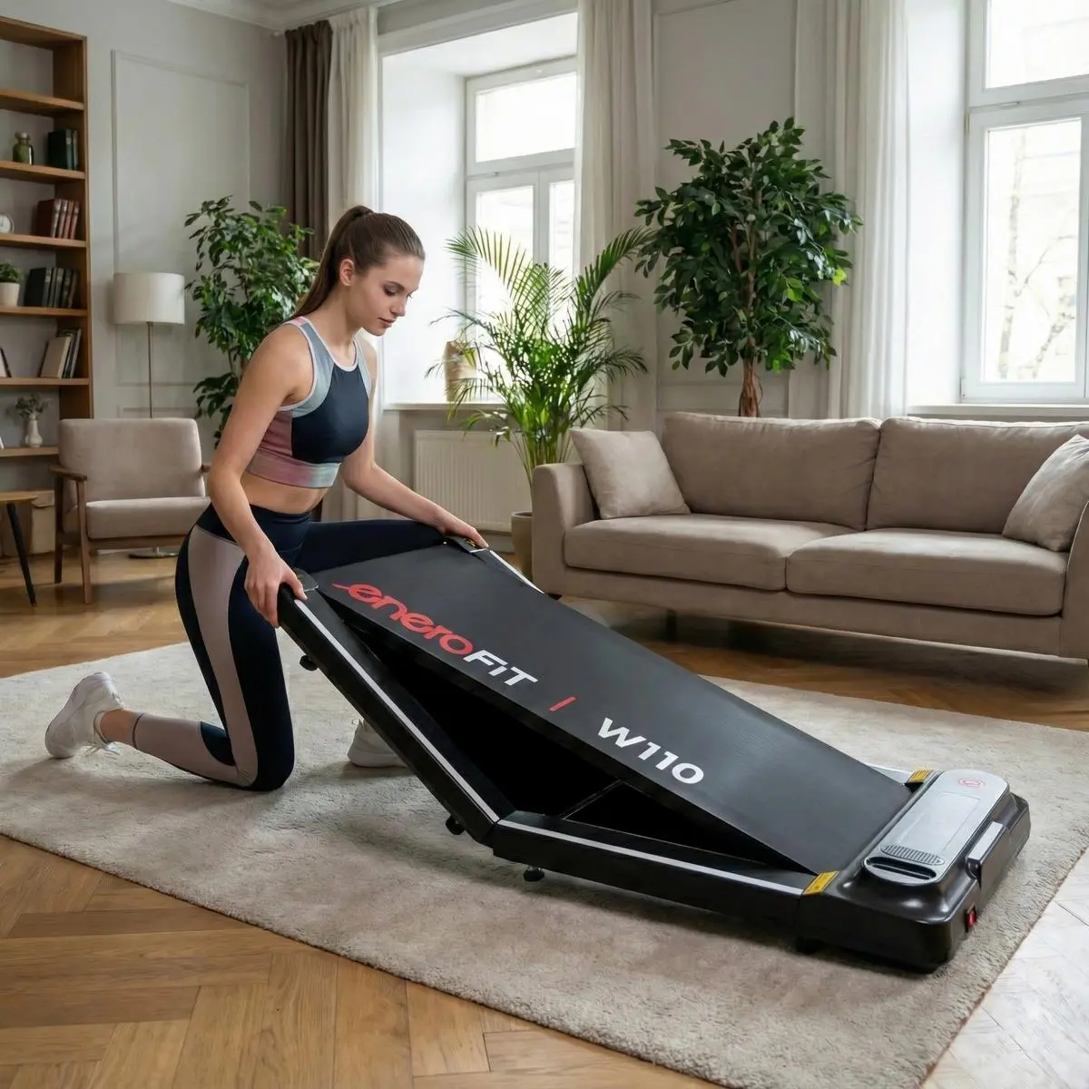 Беговая дорожка Enero Fit W110 (Black) - 4