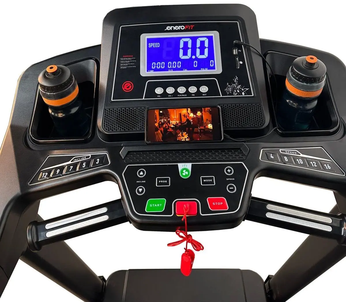 Banda de alergare Enero Fit W800 (Black) - 7