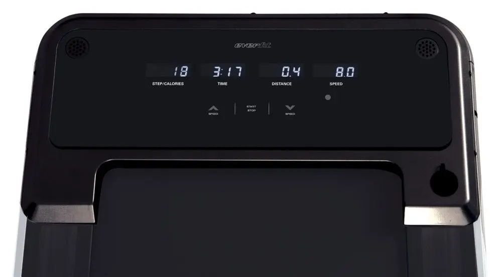 Banda de alergare EverFit TFK-135 Slim (Black/Bronze)