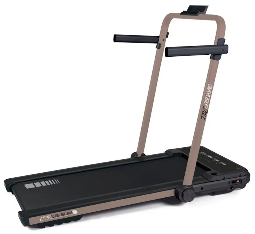 Banda de alergare EverFit TFK-135 Slim (Black/Rose Gold)
