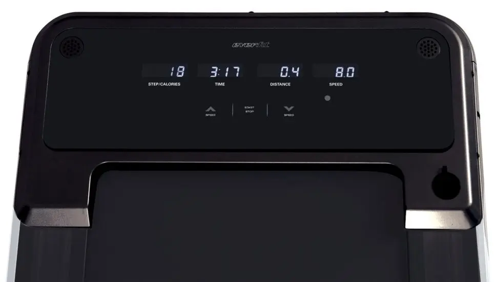 Banda de alergare EverFit TFK-135 Slim (Black/Rose Gold)