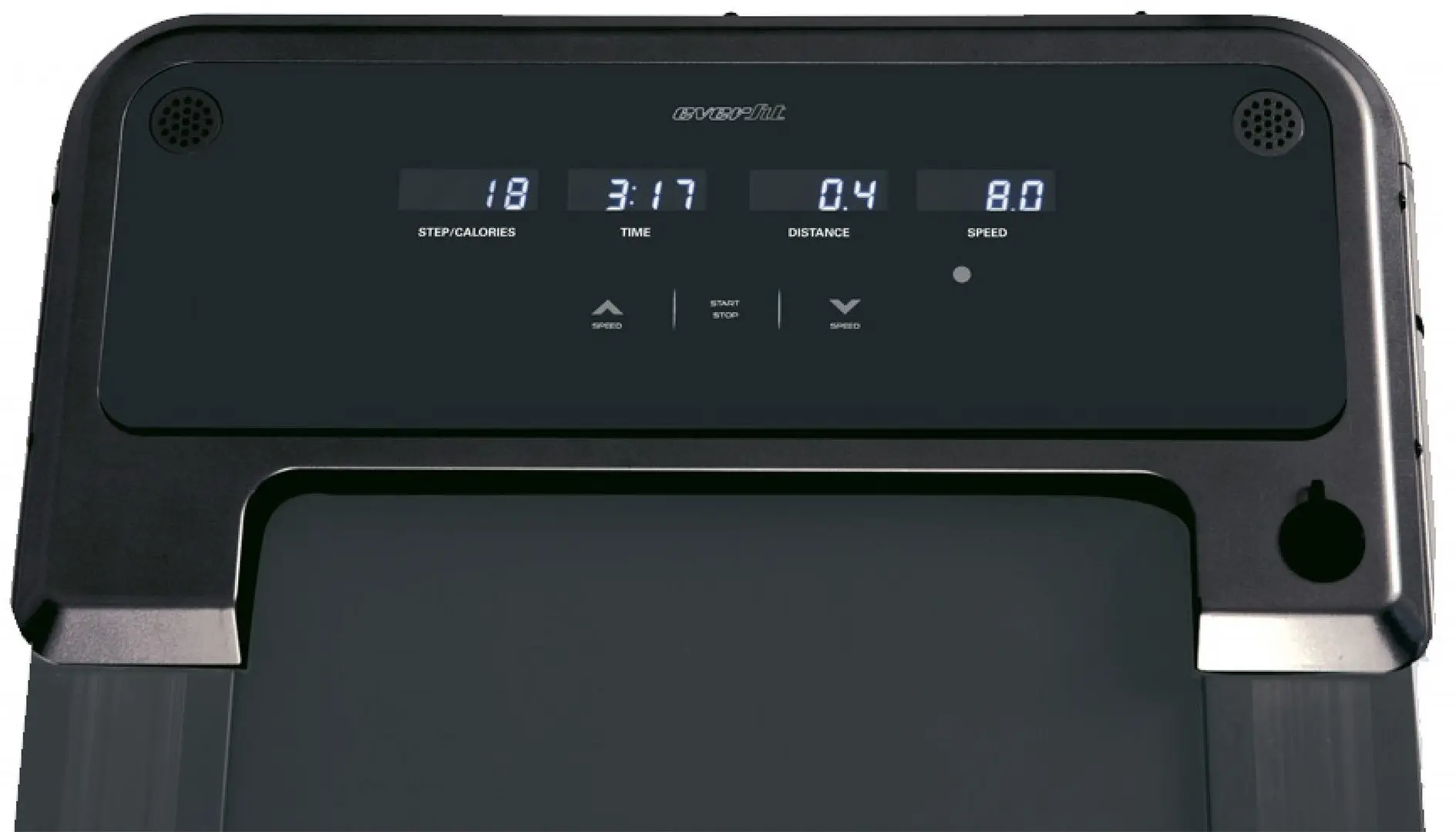 Беговая дорожка Everfit TFK 135 Slim (Black/White)