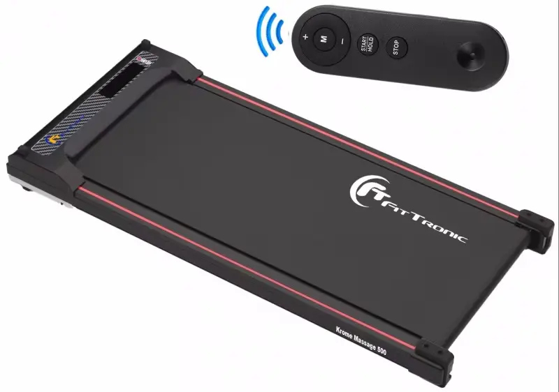 Banda de alergare 2in1 FitTronic Krome Massage 500 (Black) - 3