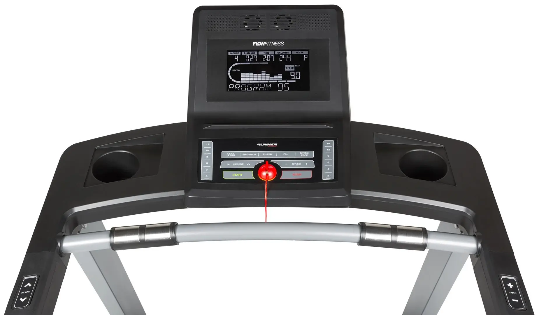 Banda de alergare Flow Fitness DTM2000i (Black)