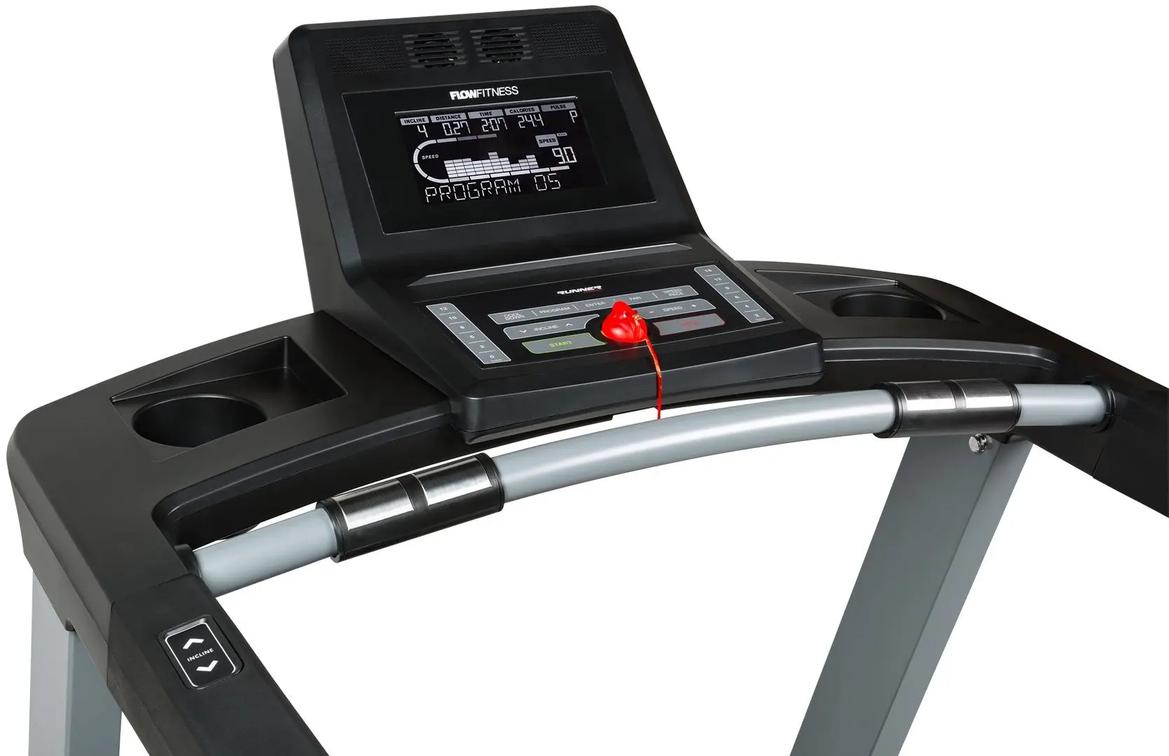 Banda de alergare Flow Fitness DTM2000i (Black)