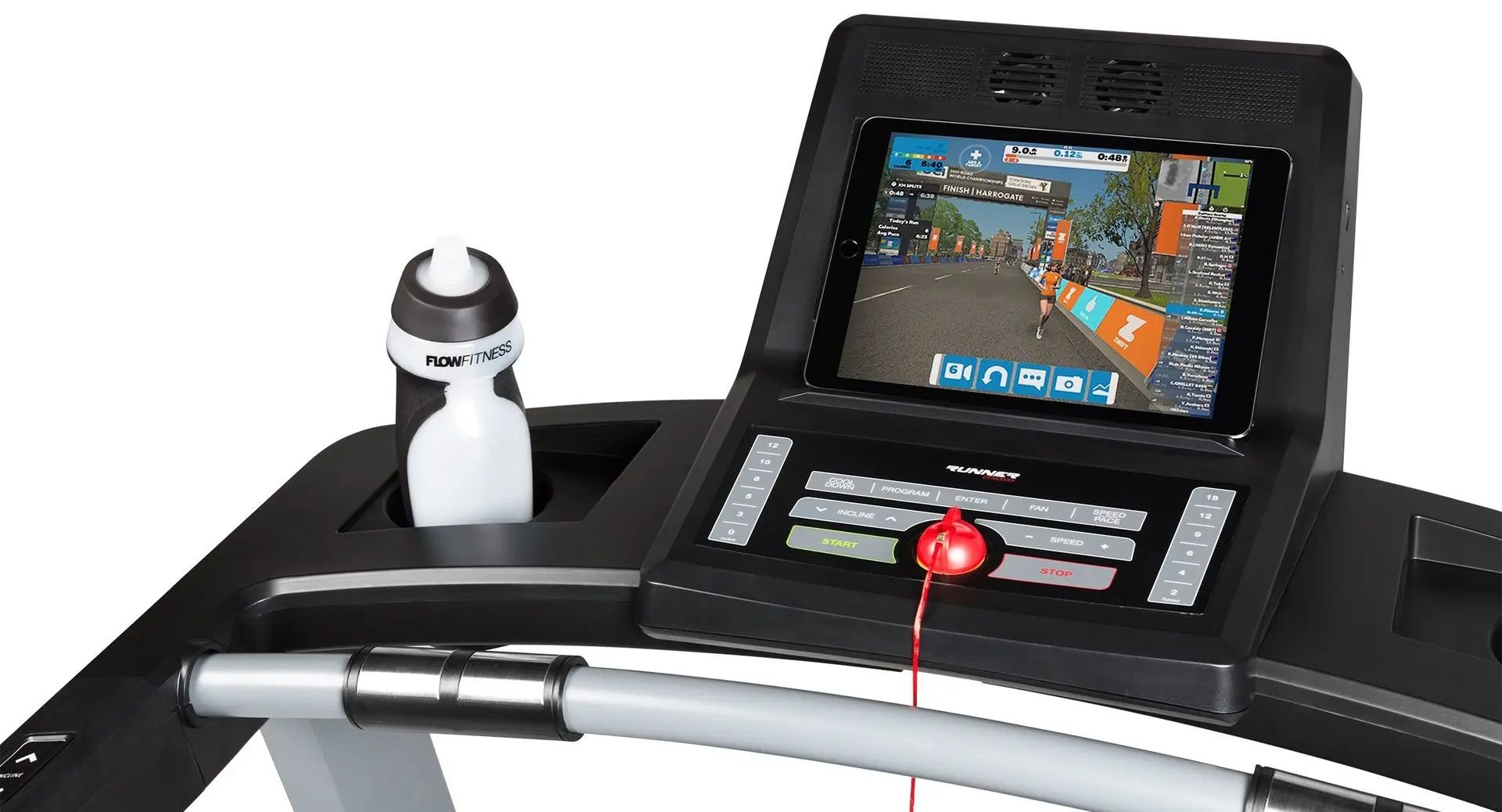 Banda de alergare Flow Fitness DTM2000i (Black)