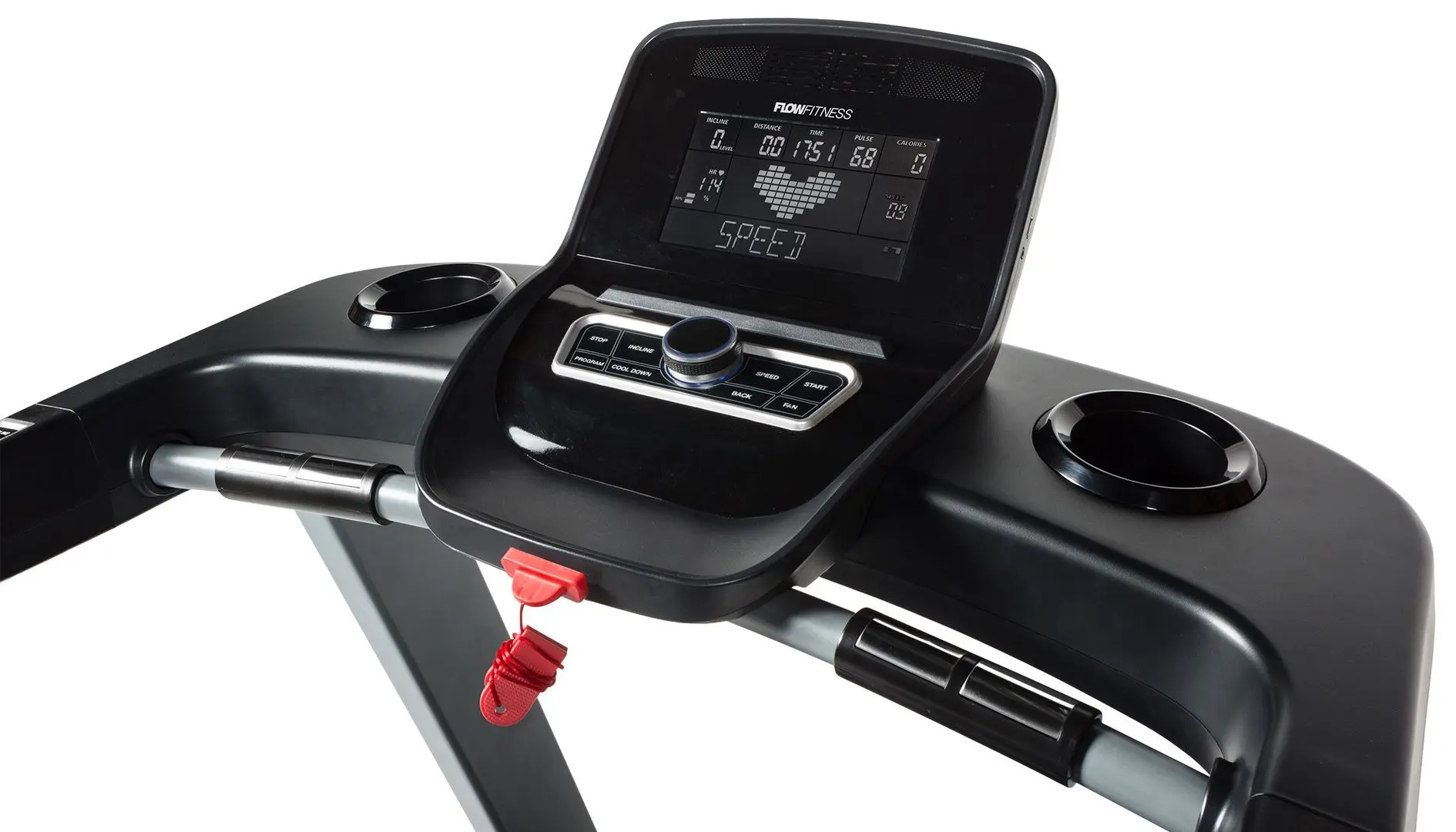 Беговая дорожка Flow Fitness DTM2500 (Black) - 8