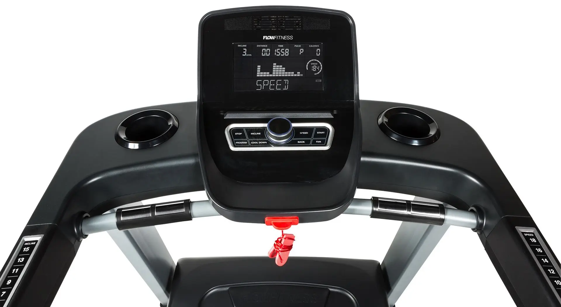 Беговая дорожка Flow Fitness DTM2500 (Black) - 9