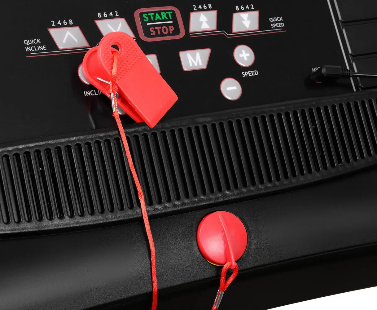 Banda de alergare FunFit C5 (Black/Red) - 5