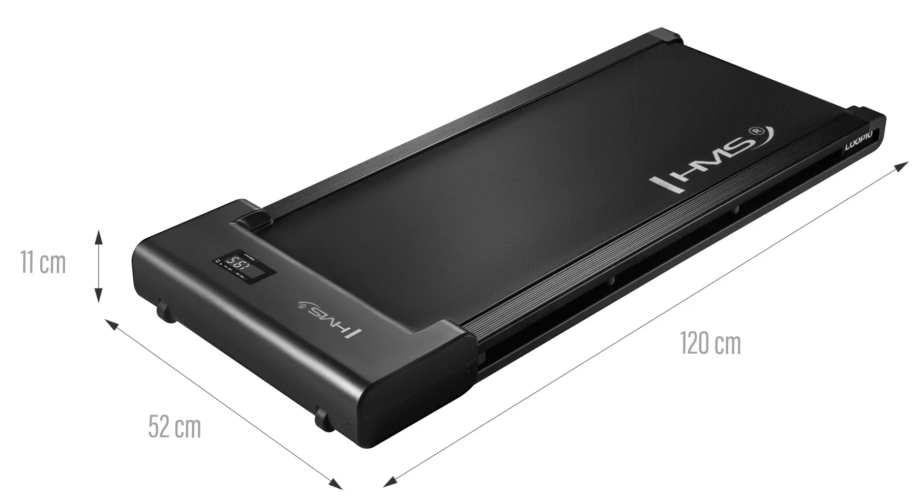 Banda de alergare HMS LOOP10 (Black) - 4