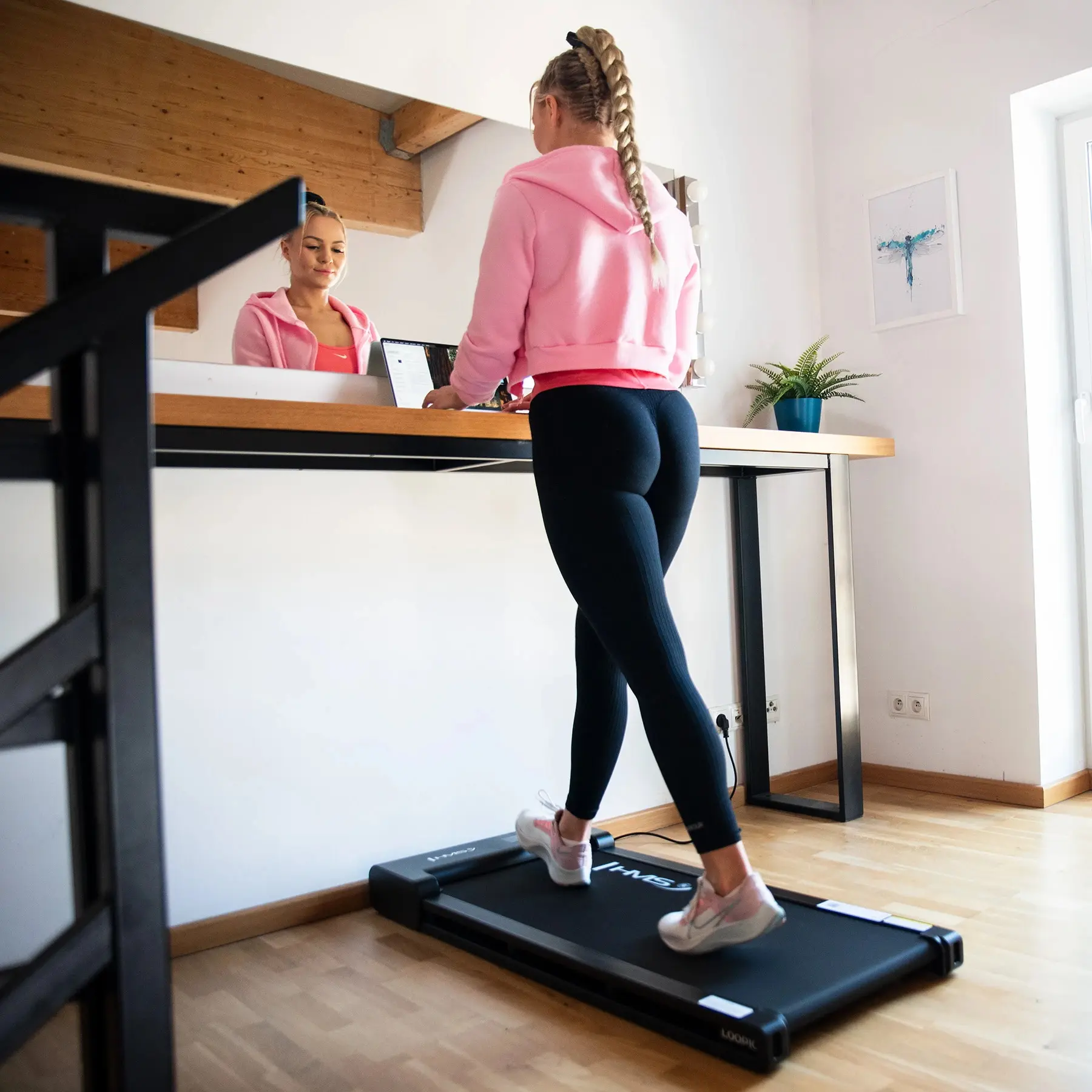 Banda de alergare HMS LOOP10 (Black) - 7