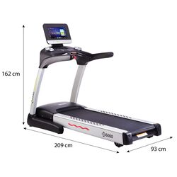 Banda de alergare HMS Premium BE6000 (Grey/Black) Thumb