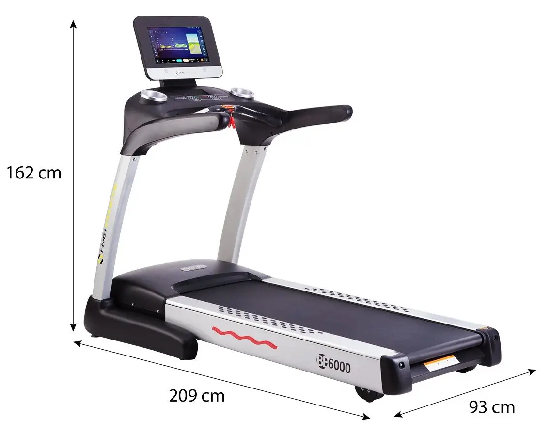 Banda de alergare HMS Premium BE6000 (Grey/Black)