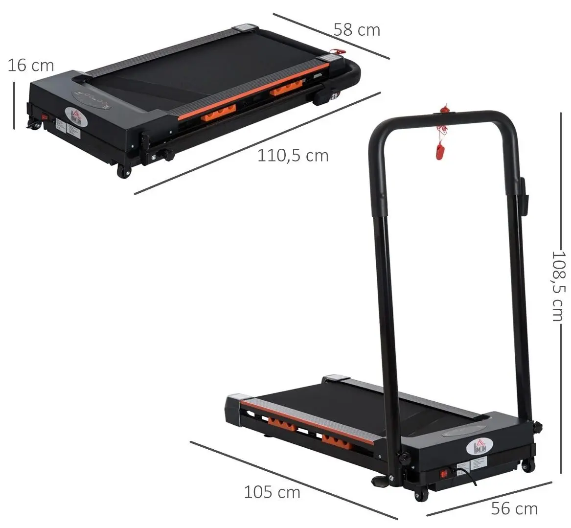 Беговая дорожка Homcom A90-131 (Black)