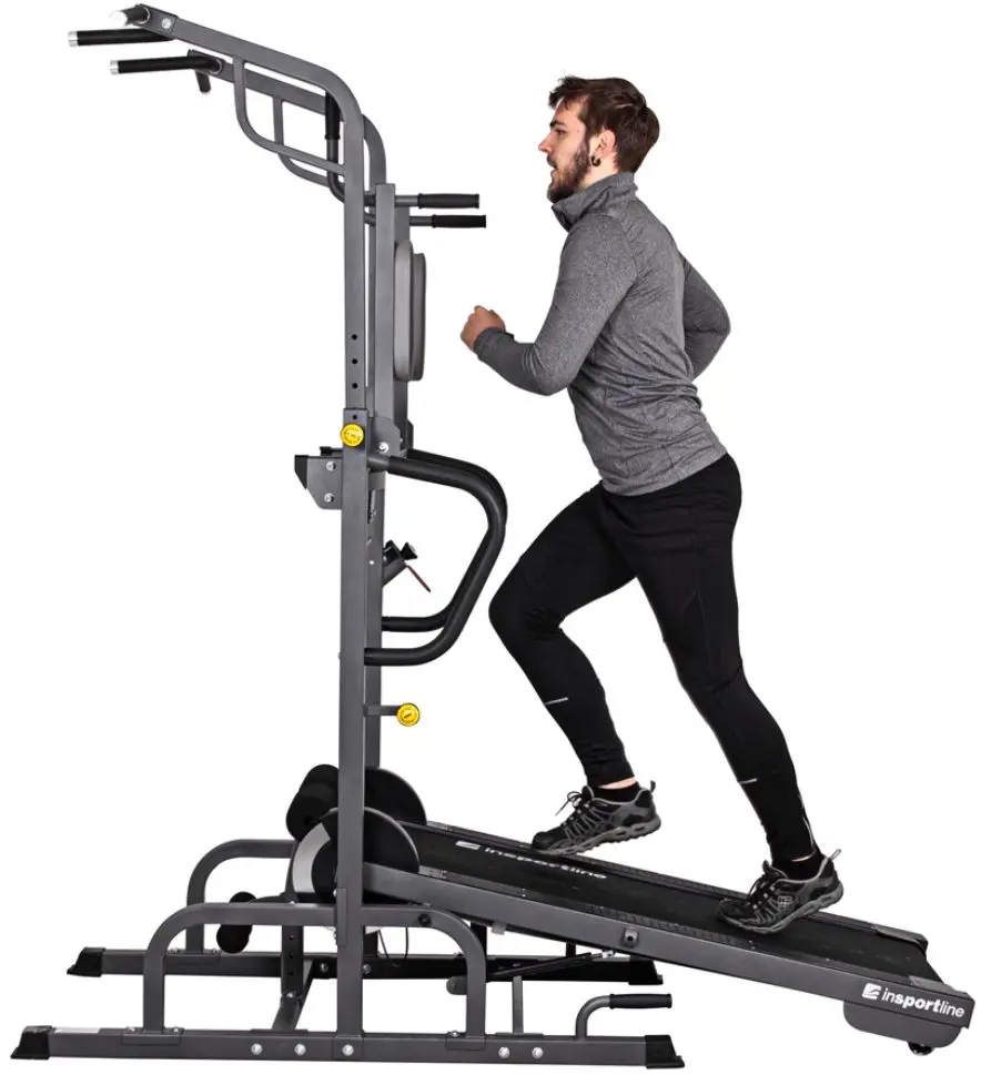 Беговая дорожка 4в1 Insportline Tongu (Grey) - 6