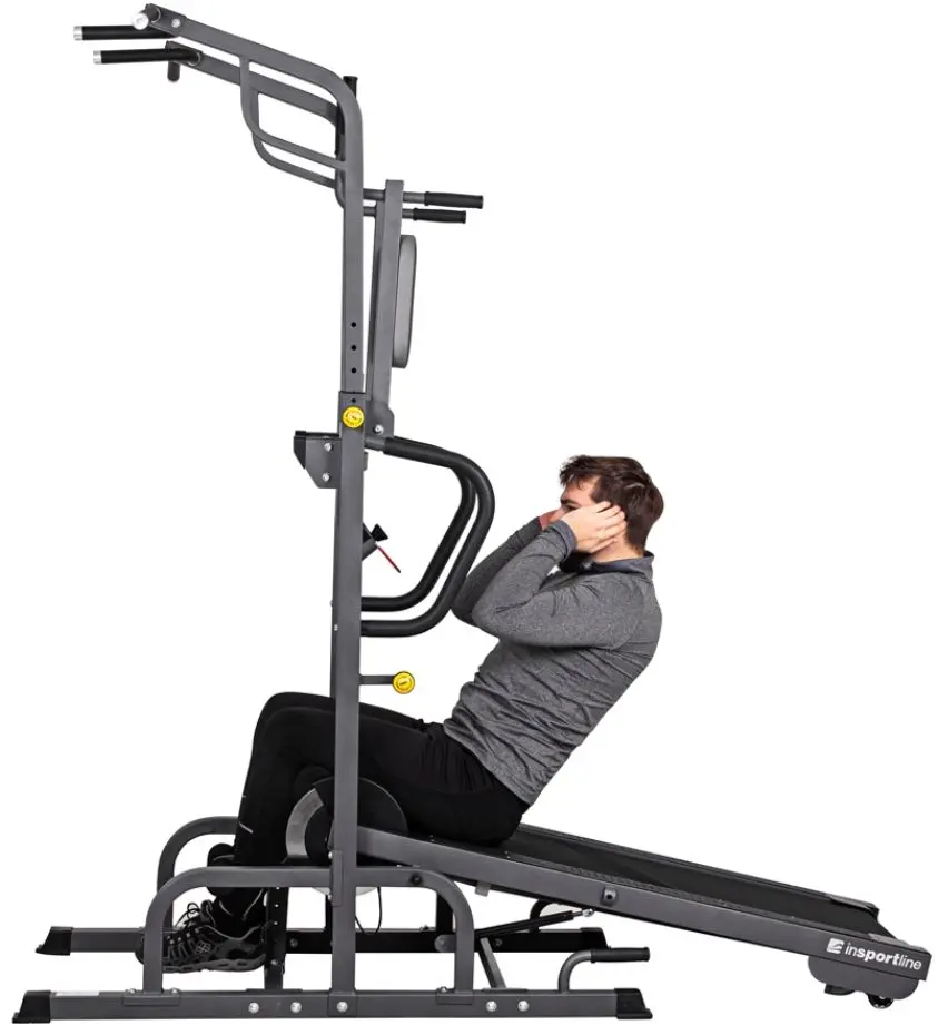 Беговая дорожка 4в1 Insportline Tongu (Grey) - 8