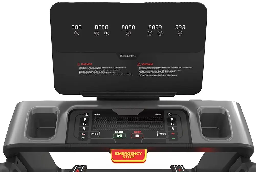 Banda de alergare Insportline Gardian G10 (Black) - 5