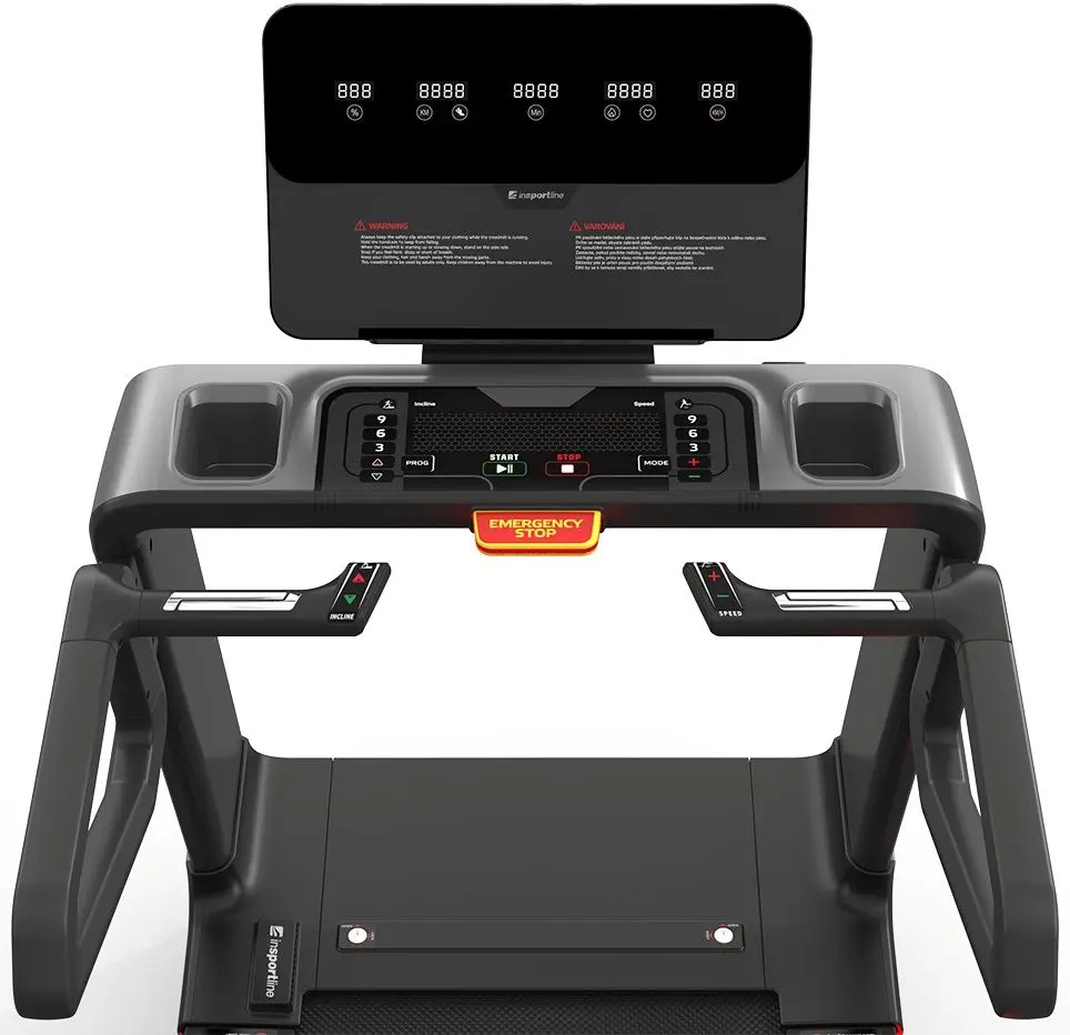 Banda de alergare Insportline Gardian G10 (Black) - 7