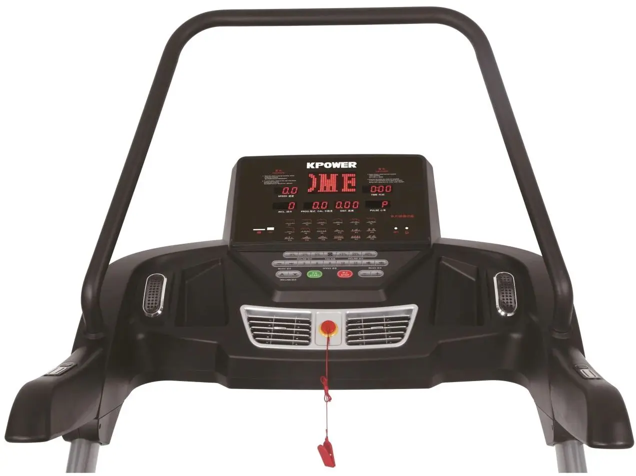 Banda de alergat Kpower DHS 4550 (Black/Silver) - 2