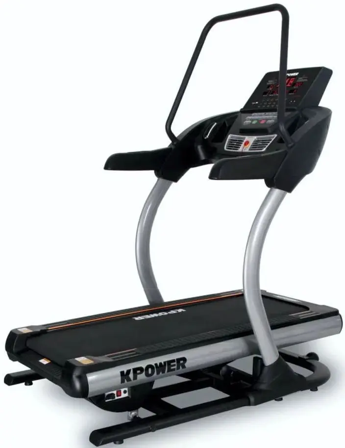 Banda de alergat Kpower DHS 4550 (Black/Silver)