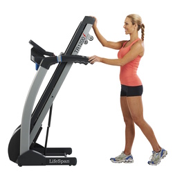 Banda de alergare LifeSpan TR1200i (Black/Gray) Thumb