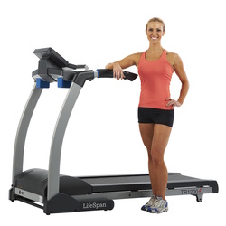 Banda de alergare LifeSpan TR1200i (Black/Gray) Thumb